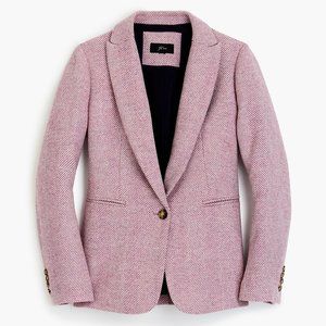 J. Crew Parke Blazer in English Herringbone Wool